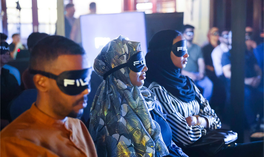 Dark Walk - Tria launch in Dubai