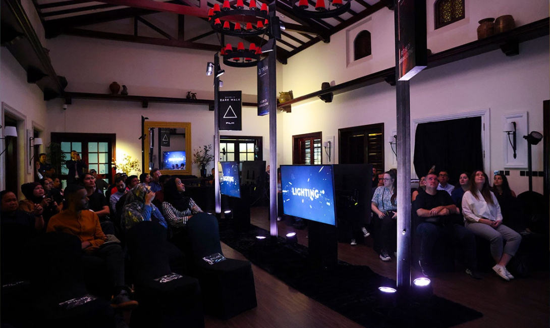 Dark Walk - Tria launch in Dubai